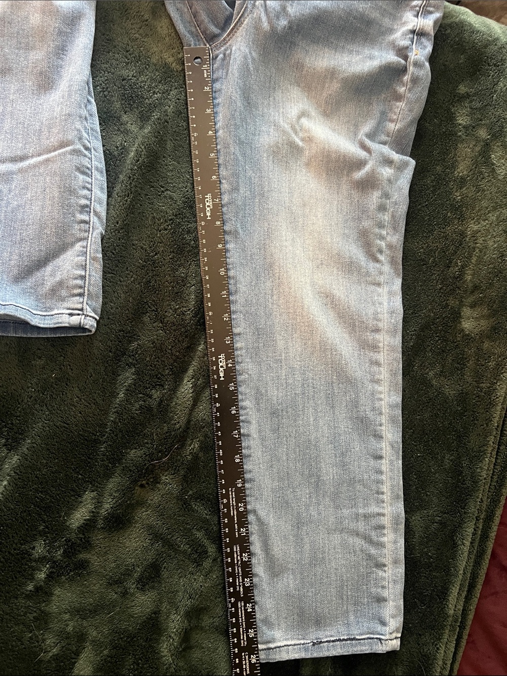Democracy Light Wash Blue “ab” technology Stretch jeans - Picture 5 of 11